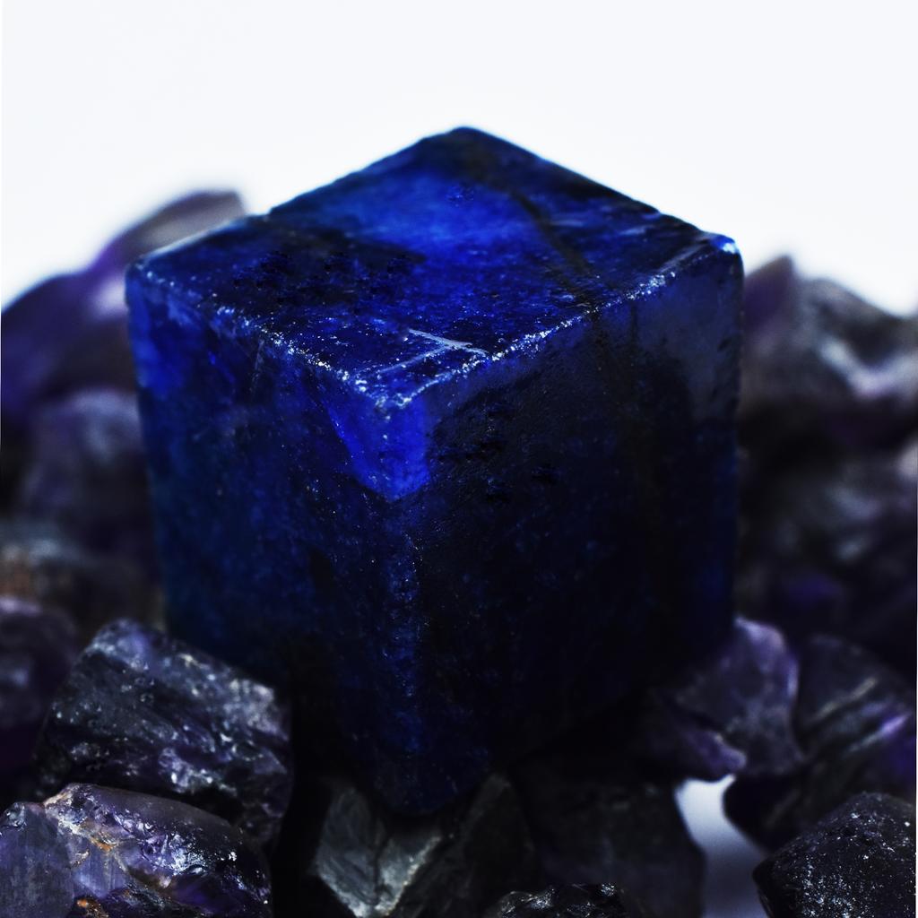 Blue Sapphire 90.60 Carat Natural Uncut Raw Rough CERTIFIED Loose Gemstone AR-3028-S