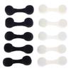 10X Black White Disposable Soft Sponge Nose Nasal Plug Filters For Spray Tanning