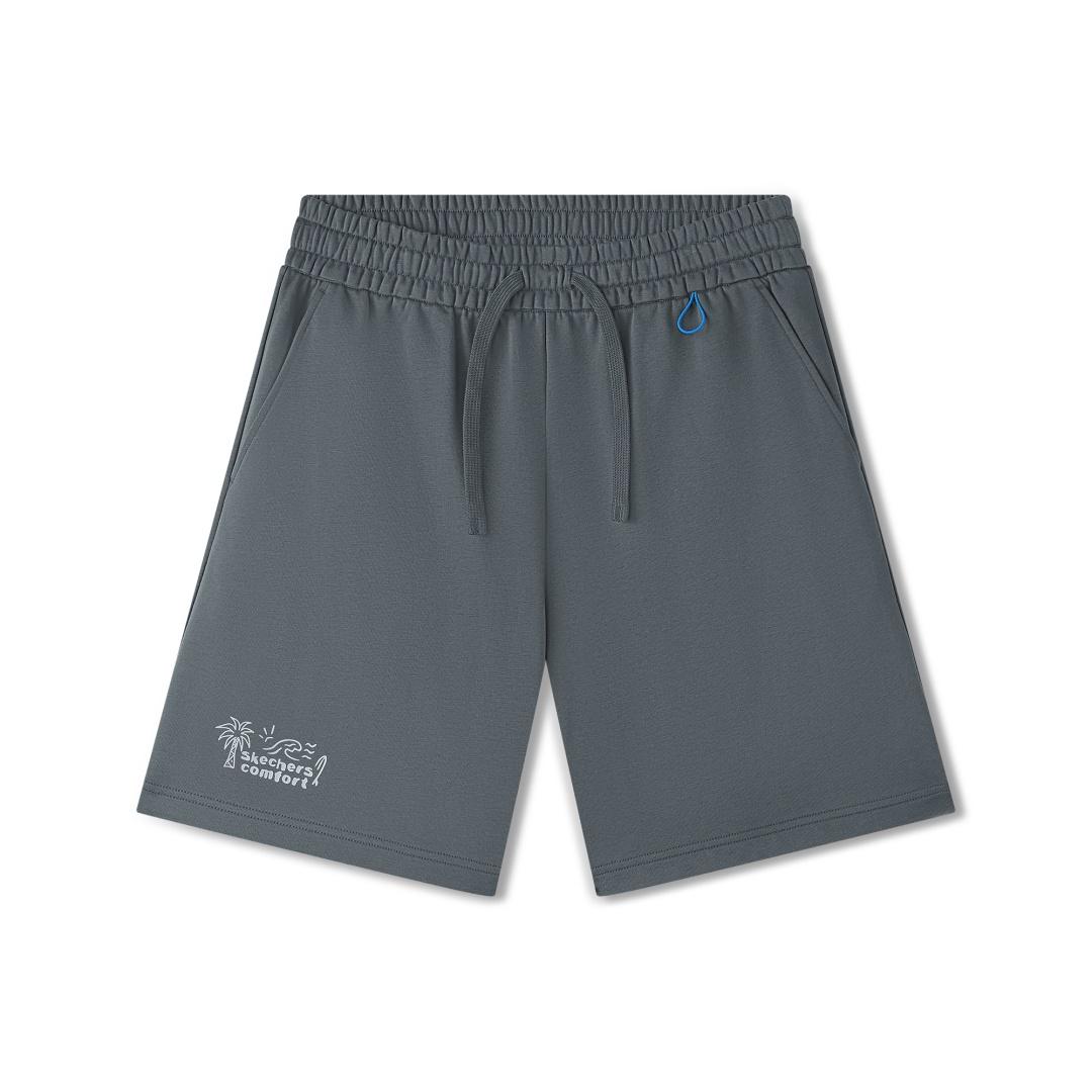 Skechers Knit Lace-Up Mid-Rise Casual Shorts Men shorts L226M012-013P M