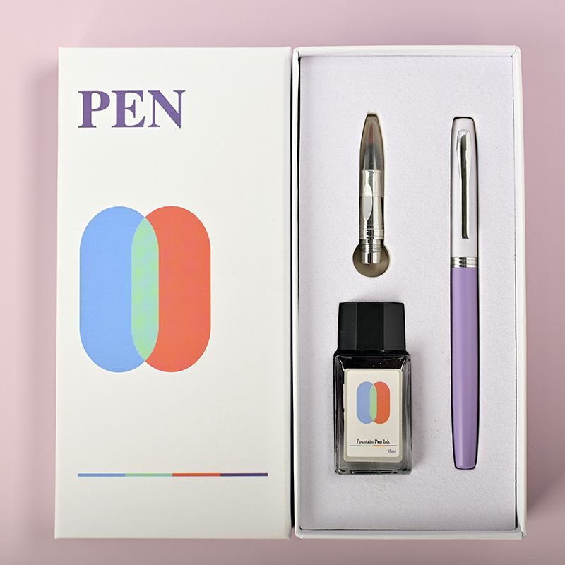 Beginner Soft Pen Set, Dark Tip Fountain Pen, Brush Pen, Small Regular Script, Practice Calligraphy, Scripture Copying Pen, Graduation Festival Gift