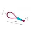 Creative Silicone Zipper Can Opener with Multifunctional Anti Slip Opening and Labor-saving Screwdriver for Lid Opening