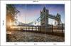 Photomural London Tower Bridge  Structural Vinyl 208x146