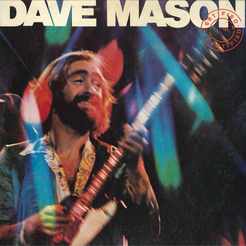 LP Record DAVE MASON - Certified Live 40AP3056 CBS SONY 1976 Japan Rock Used