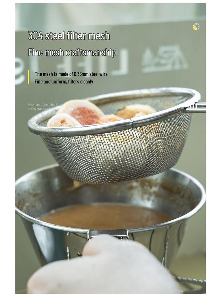 A1R Stainless Steel Camping Set: Portable Snow Cup & Folding Bowl for Outdoor Picnic & Mountaineering
