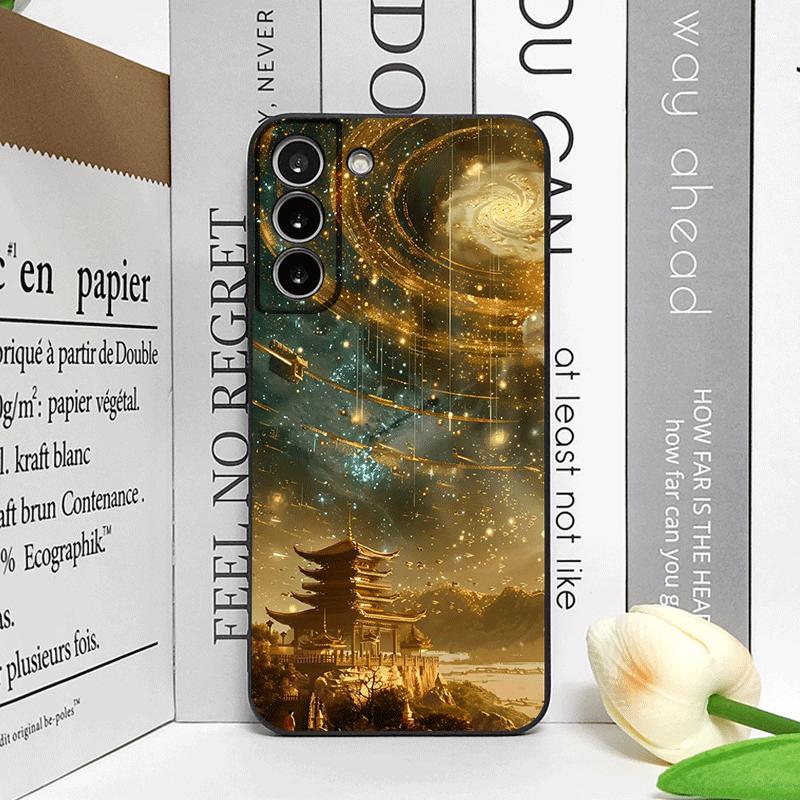 

Glowing Butterfly Tree Landscape Pattern Phone Case for Samsung Galaxy A56 A42 A14 A55 A16 A54 A36 A53 A52 5G Frosted Soft Cover Galaxy A56 5G