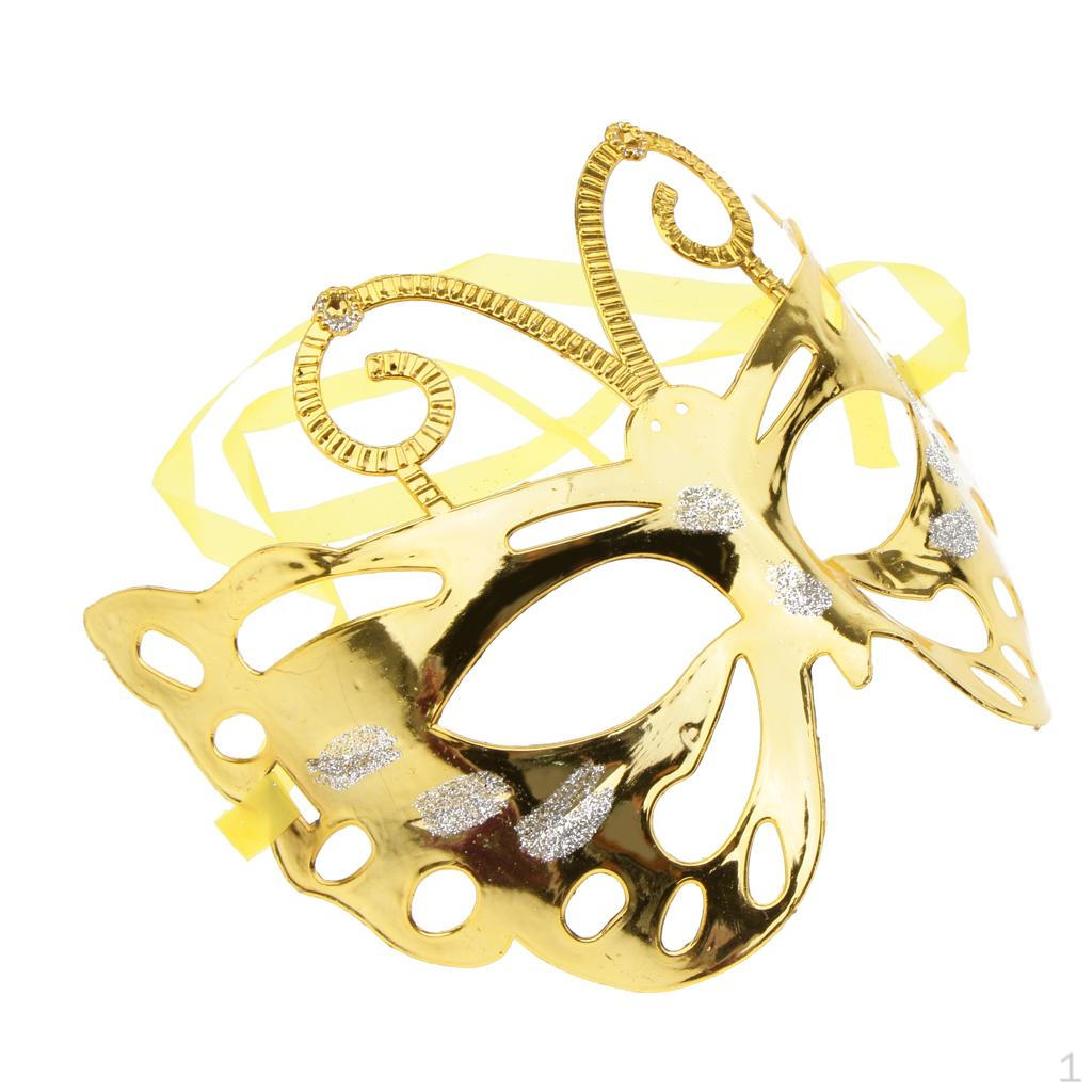 Charm Butterfly Masquerade Ball Costume Fancy Dress золотой