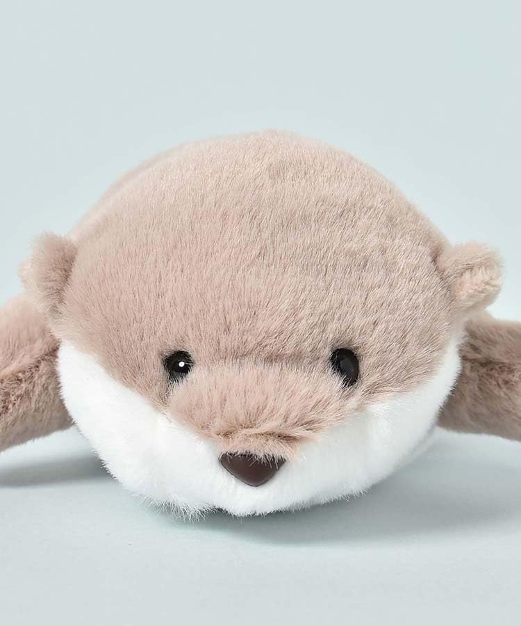 Bleu Bleuet Chubby Baby Sea Creature Plush Toy (Otter)