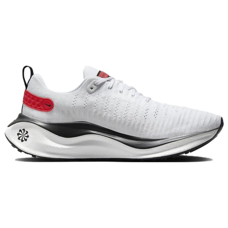 Nike ReactX Infinity Run 4 White Black Light Crimson Sneakers DR2665-100