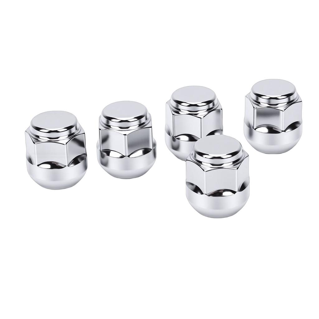 5PCS M14x1.5 Front and Rear Wheel Nuts S90304 TK4 A01 Steel Replacement for MDX RLX TL ZDX