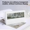 LED Teploměr Thermo-Hygrometr Multifunkční Elektronické Hodiny Měřič Teploty Vlhkosti Meteorologická Stanice pro Domácnost s Budíkem