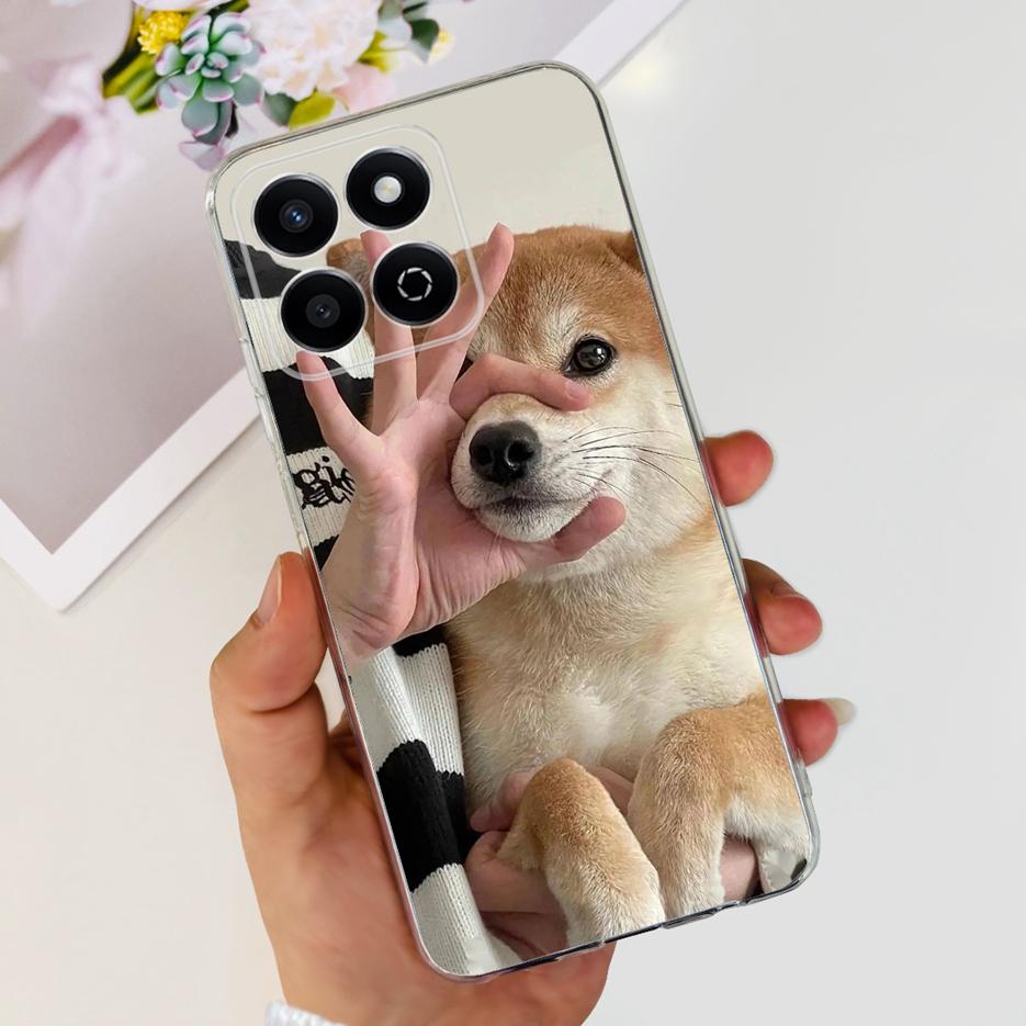 For Honor X7C 5G Case ALT-NX1 Cute Panda Cartoon Painted Cover Soft Slim Phone Case For Honor X7C X 7c HonorX7C 4G Fundas Bumper