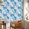 Ink Blue, Azure, Turquoise and White Wallpaper for Living Room and Bedroom 50x1000