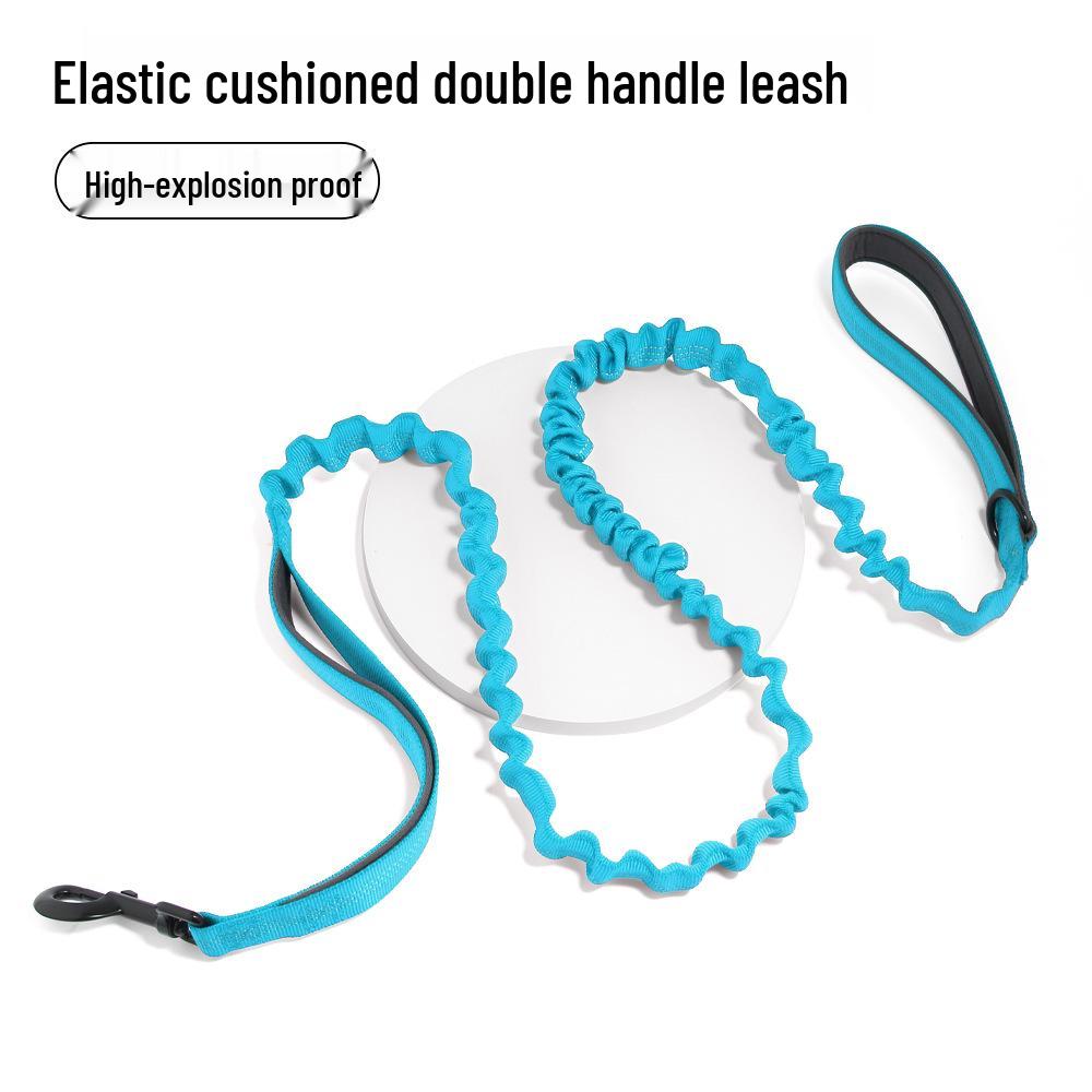 Traction P-Chain Dog Leash for Medium & Large Dogs - No-Strangle Handle, Corgi Pet Tactical Chain Leash