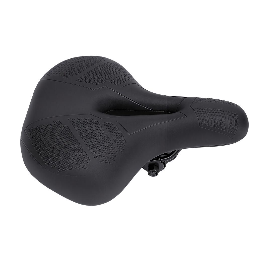 Bicycle Saddle Seat Comfortable Waterproofing Bike Seat with Hollow Ventilation Design Includes Installation Tools PU