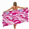 Colourful Japanese Style Waves Microfiber Beach Towel Portable Quick Fast Dry Sand Outdoor Travel Swim Yoga Mat Absorbent Towel