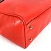 Loewe Logo Heritage Bag Tote Bag Shoulder Bag Leather Orange Red Based