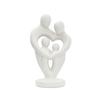 Plastic Abstract Family Sculpture Unique Parent-Child Figurine  Office Decor
