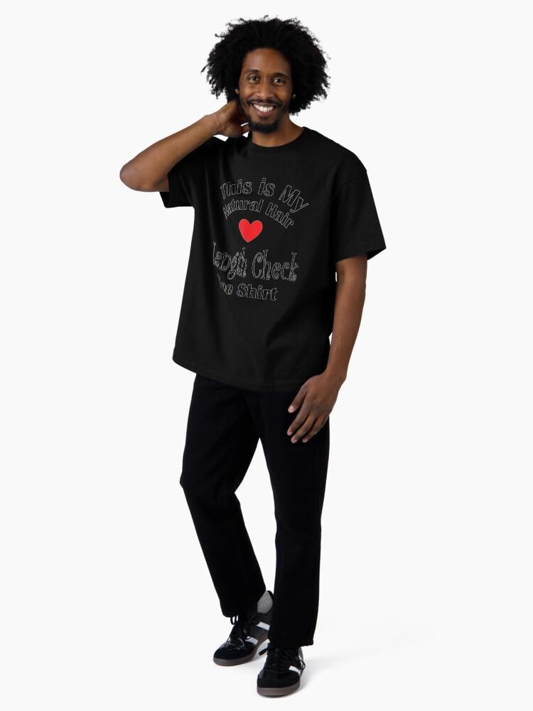 Celia Cruz Natural Hair Design for Black Women Length Check Beauty 2 T-Shirt Oversized T-Shirt
