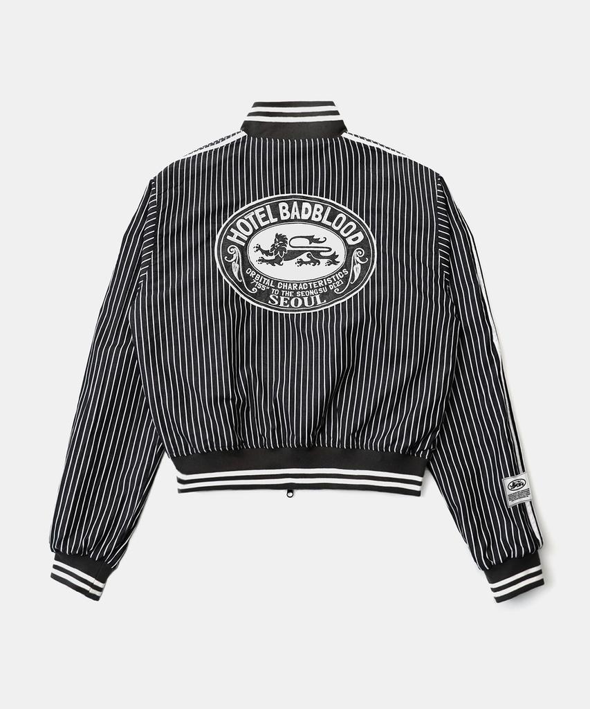 Badblood Reversible Pinstripe Track Suit - Grey