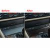 Interior Carbon Fiber Central Cover Decor Trim For BMW 3 Series E46 1998-2005 Car Accessories Interiors Articulos Para Autos