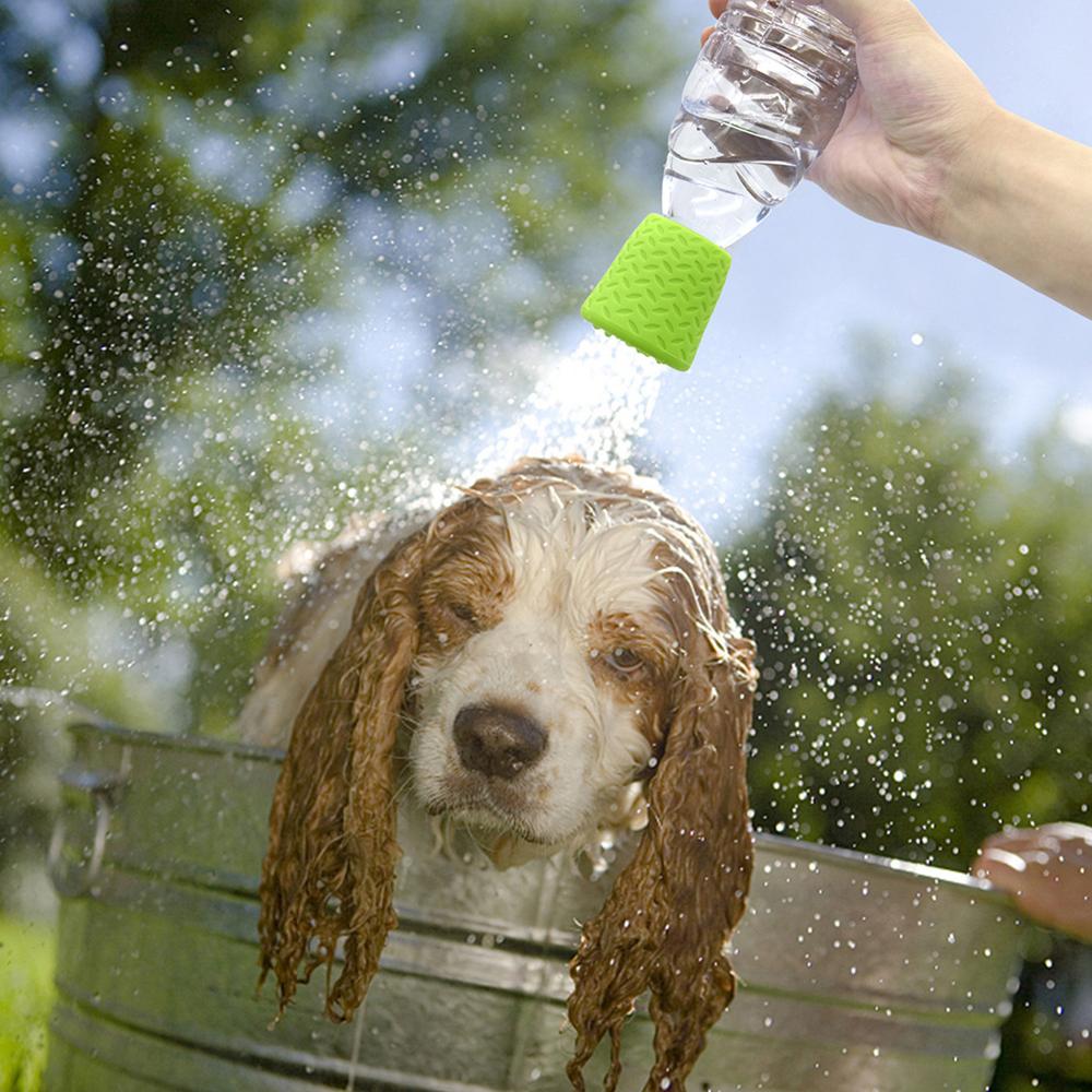 3pcs Portable Outdoor Shower Head for Dogs(Blue,Green,Orange)