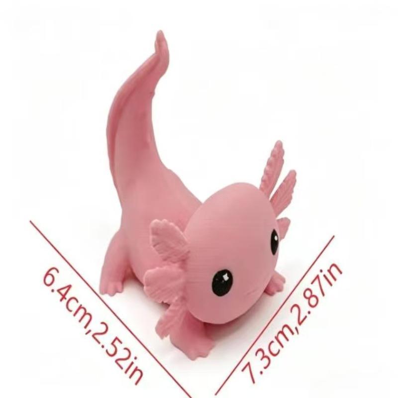 Cute Pink Axolotl Phone Stand With Stable Support Adorable Look For Desk Video Watching Daily Use