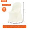VEVOR Stretch Spandex Folding Chair Covers, Universal Fitted Chair Cover, Removable Washable Protective Slipcovers, for Wedding, Holiday, Banquet