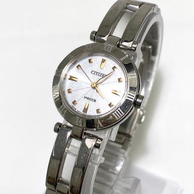 Used Beautiful Condition  Citizen Wicca Eco-Drive Watch, Solar Powered S000122