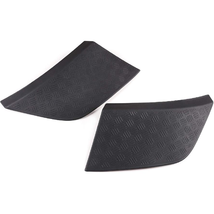 ABS Black Body Anti-scratch Protection Cover Trim Kit for Land Rover Defender 110 2020 Accessories (Front bumper)