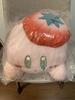 BANDAI Ichiban Kuji Kirby of the Stars Sweet A Prize Strawberry Beret Kirby Plush Toy Moments. (Single Item)