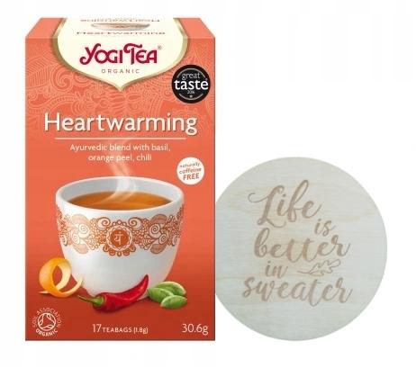 JOY OF LIFE (HEARTWARMING) TEA ORGANIC (17 x 1.8 g) 30.6 g - YOGI TEA