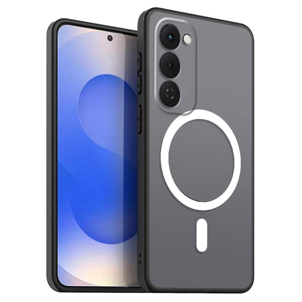 Magnetic Iron Ring Phone Case for TECNO SPARK 40 Pro+ Matte Soft TPU Shockproof Cover