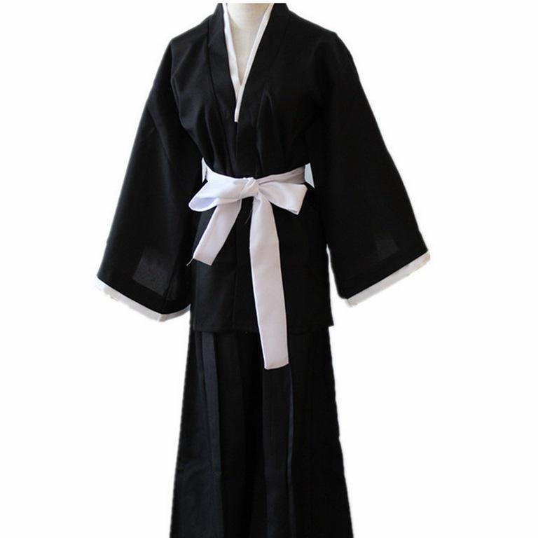 Shinigami Kimono Set: Death God Battle Suit Cosplay Outfit