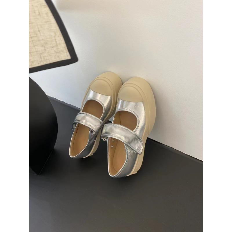 

Shiei little darling~ Mary Jane single shoes muffin canvas little white shoes platform shoes women s summer fashion 40 срібний