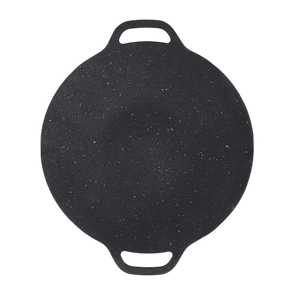 11.42 Inch Round Griddle Nonstick Barbecue Pan Practical BBQ Grill Pan Picnic