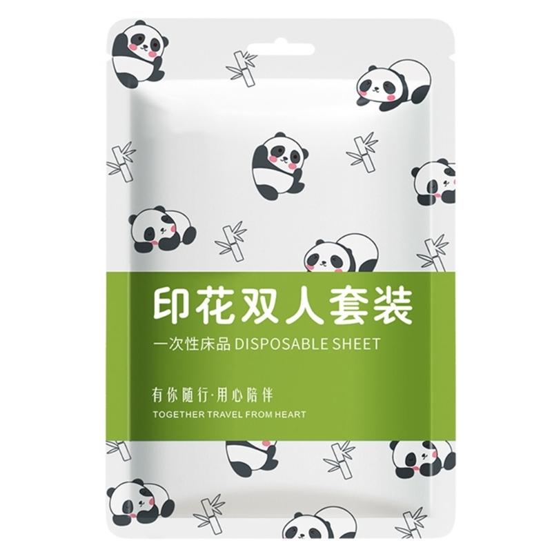 Disposable Quilts Cover Bed Sheet Set for Overnight Guests or Emergency Bedding