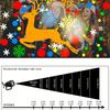 16 Patterns Christmas Projector Lights Rotatable Christmas Decoration Outdoor/Indoor Led Projector for Holiday Party Xmas Decor