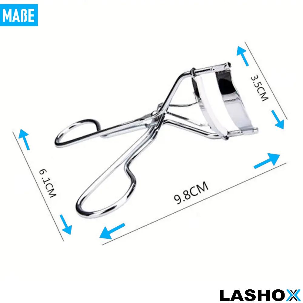 LASHOX Wimpern Zange Edelstahl Eyelash Lash Curler Volumen Boost Wimpern Former