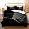 Moto Car Enthusiast All Season Duvet Cover Comforter Bedding set Luxury Soft Quilt Cover and Pillowcase Single/Double/Queen/King