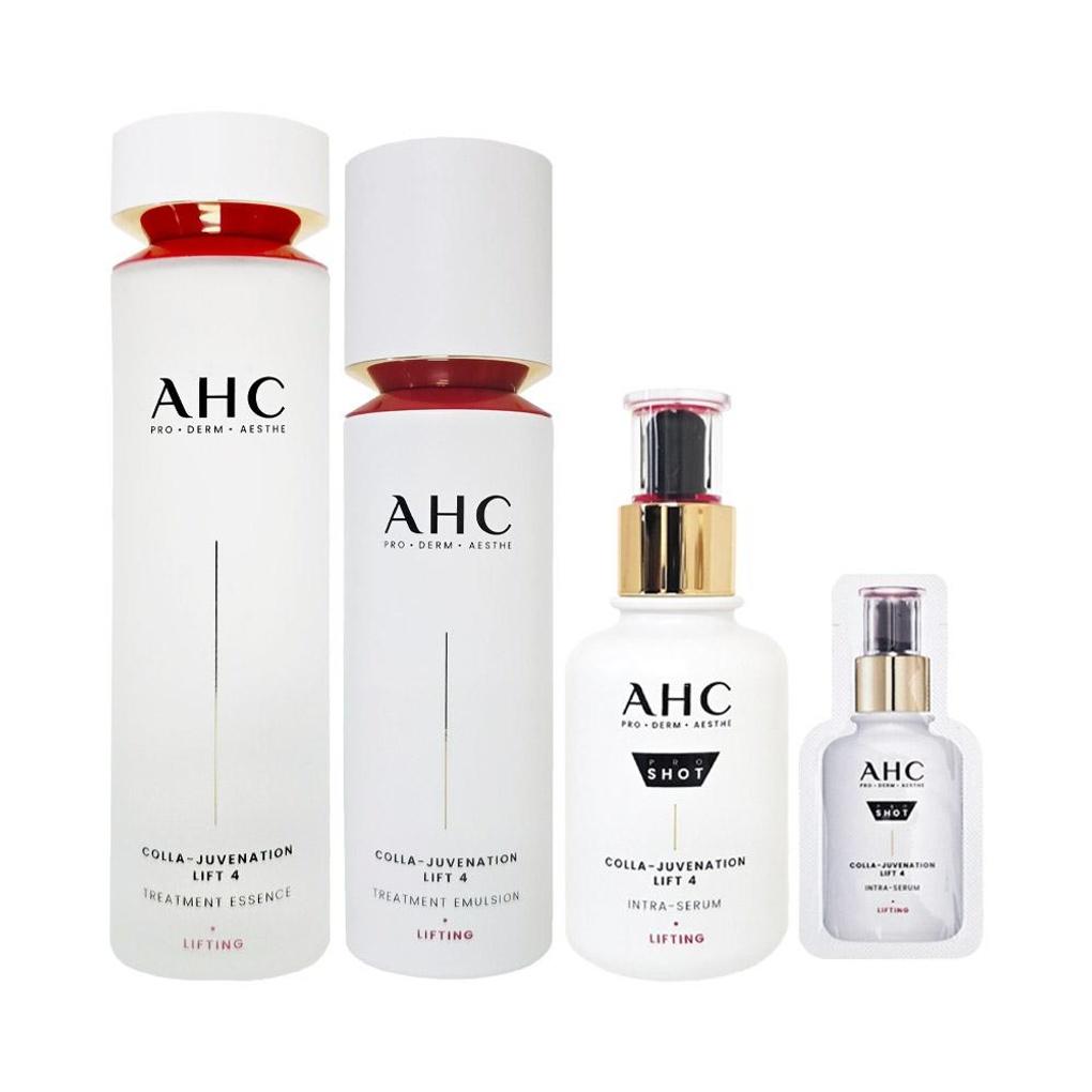 AHC Pro Shot Сыворотка для лифтинга 40 мл + Эмульсия 100 мл + Эссенция 130 мл + Образец AHC Pro Shot Serum + Emulsion + Essence + Sample