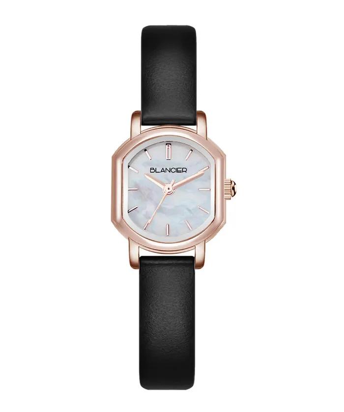 Ciel Classic BW20925L-RMBK Square Leather Women's Watch