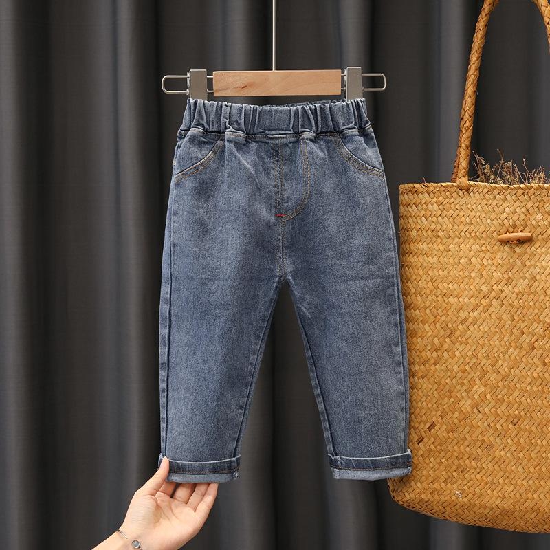 Spring Autumn Baby Boys Clothes Striped Children Long Sleeved Hoodie Jeans Soft and Comfortable Two Piece Set Casual Costume Kids