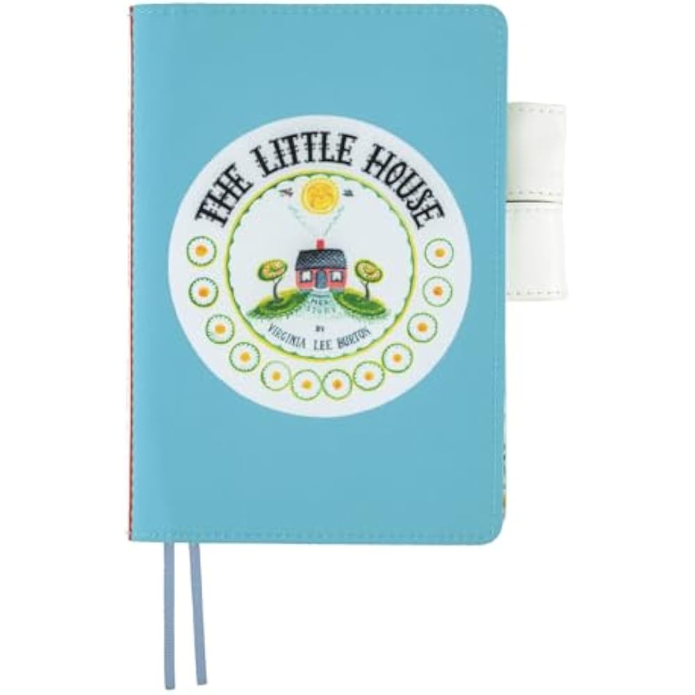 Hobonichi Notebook Original (A6) Notebook Cover by Virginia Lee Burton/Tiny House