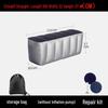 Inflatable Car Bed and Footrest for Rear Seat Use In Sedans and SUVs