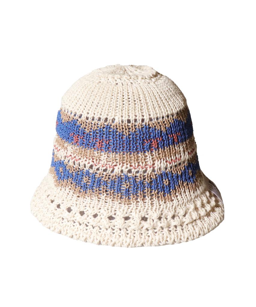 Seullipiseullib Maria Ivory/Blue Bucket Hat