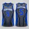2026 New Customizable Basketball Jersey  3D Printed Vest Loose Breathable Sports Tees Tops