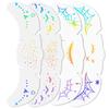 Halloween, Tattoo Stickers, Waterproof, Sparkling, Freckle Makeup Stickers, Cartoon, Children's Face Stickers, Party Decorations