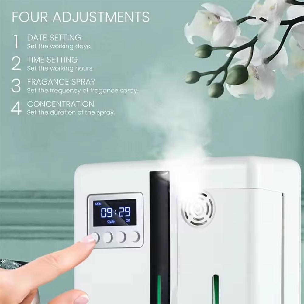 Professional Aroma Diffuser Electric Smell for Home Wall Mounted Fragrance Diffuser Automatic Spray Scent Air Machine For Hotel