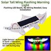 Safety Solar Car Tail Light Creative Anti-Collision Light Vehicle Signal Lights  Universal