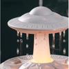 Unique and Safe: Fashionable Colorful Raindrop Humidifier with Silent Rain-Fragrance and Night Light Functions